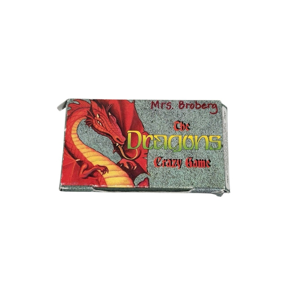 Vintage The Crazy Dragons Game Price Stern Slone Educational Homeschool